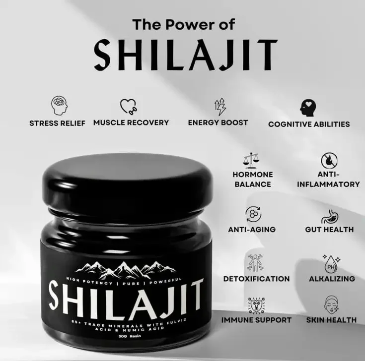 Shilajit Gold – Résine de Shilajit Premium BF