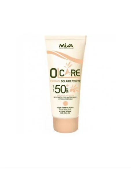 Milva Olcare Ecran Solaire Beige Rosé SPF50+ 50ml