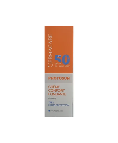 DERMACARE PHOTOSUN CRÈME CONFORT INVISIBLE 50 ML
