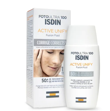 Foto Ultra 100 ISDIN Active Unify Fusion Fluid SPF50+ 50ml