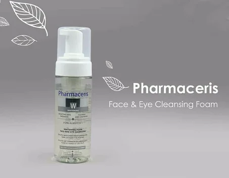 PHARMACERIS w puri-albucin mousse nettoyante eclaircissante 150ml