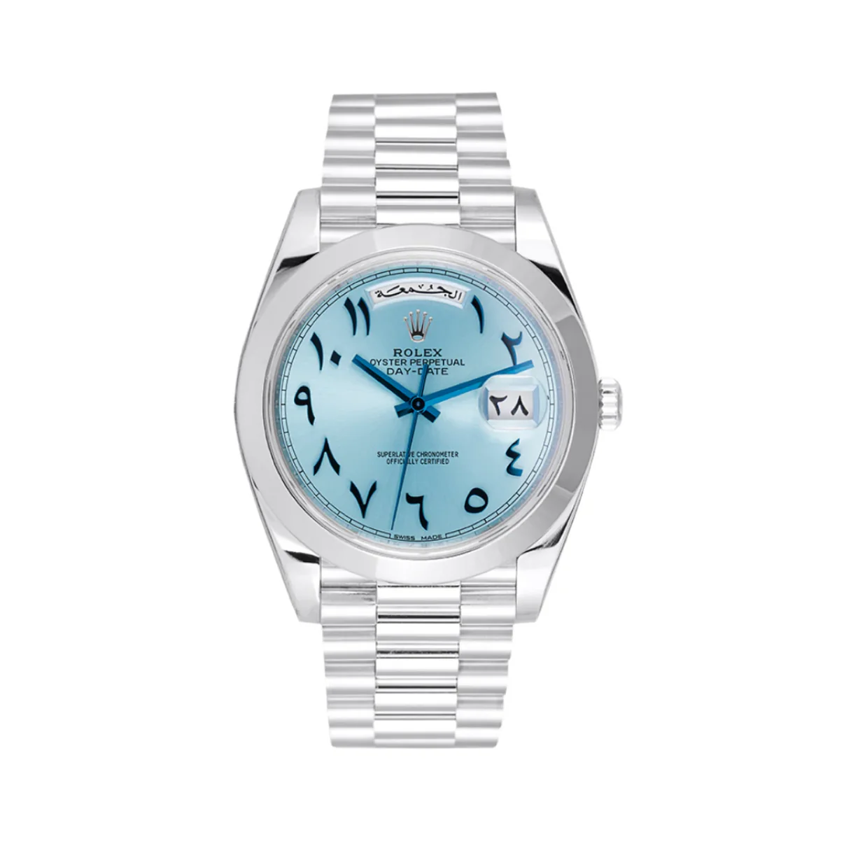 ROLEX - DayDate 228206 Bleu Glace 40 mm