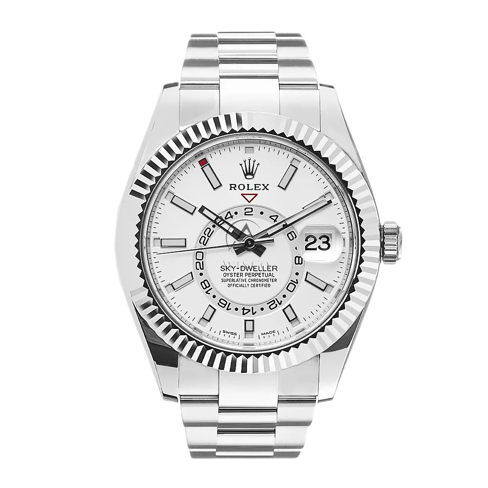 ROLEX - SKY DWELLER 326934 FOND BLANC 40 MM