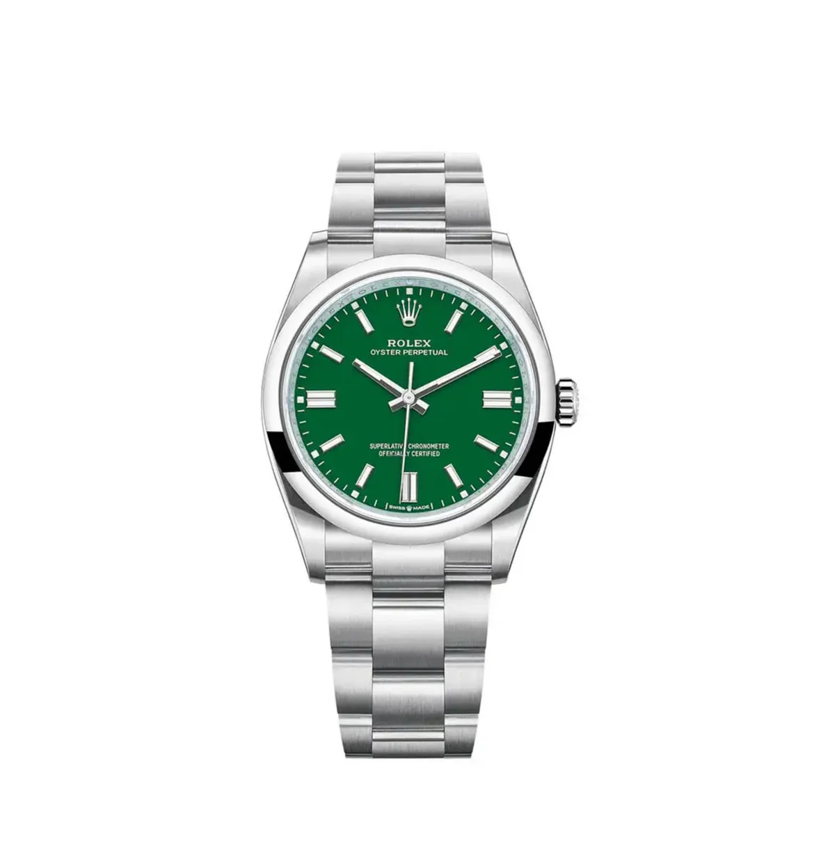 ROLEX - Montre Classique 124300 Verte 41mm