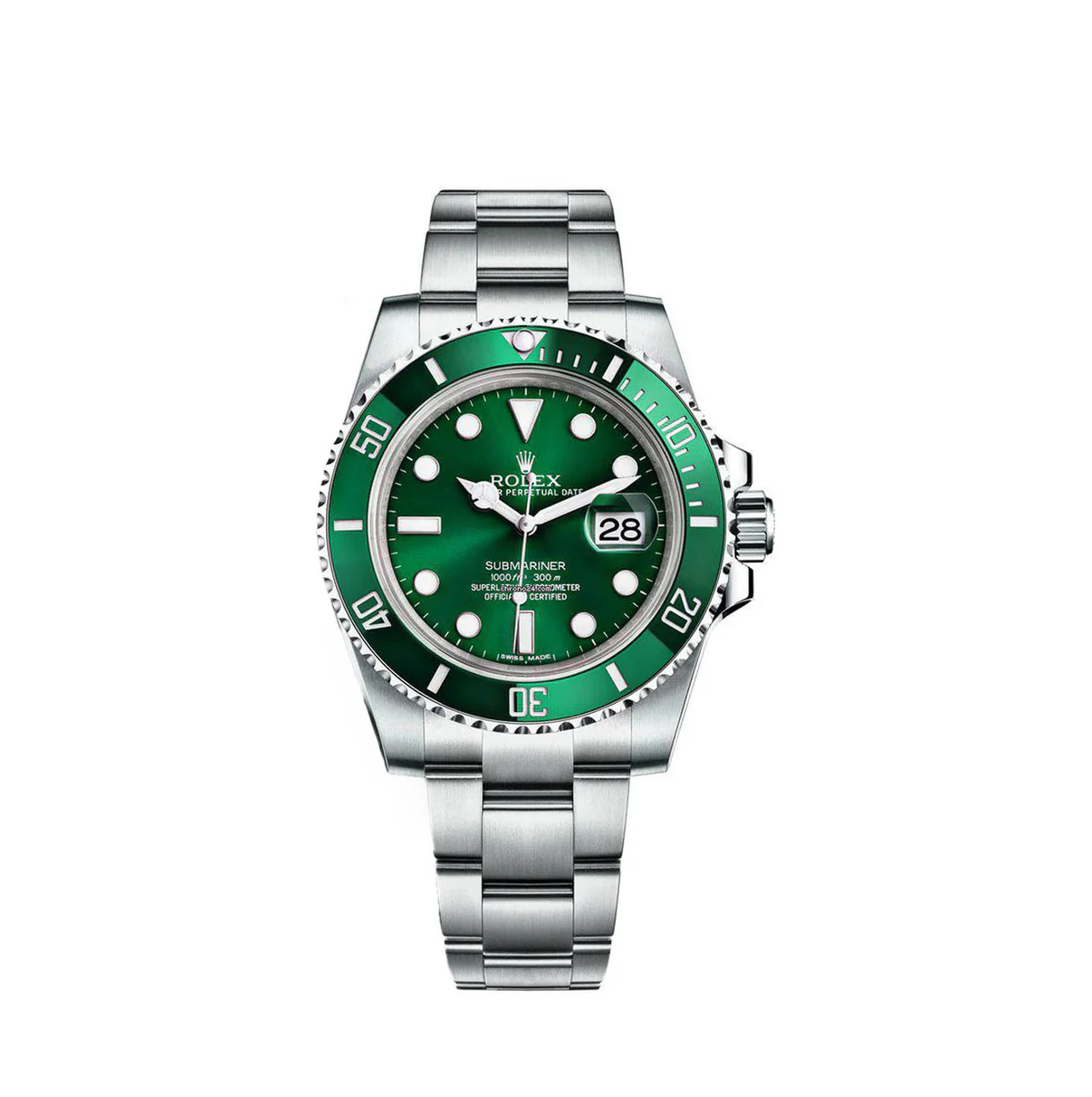 ROLEX - Submariner Vert "Hulk" 116610LV Pour Homme