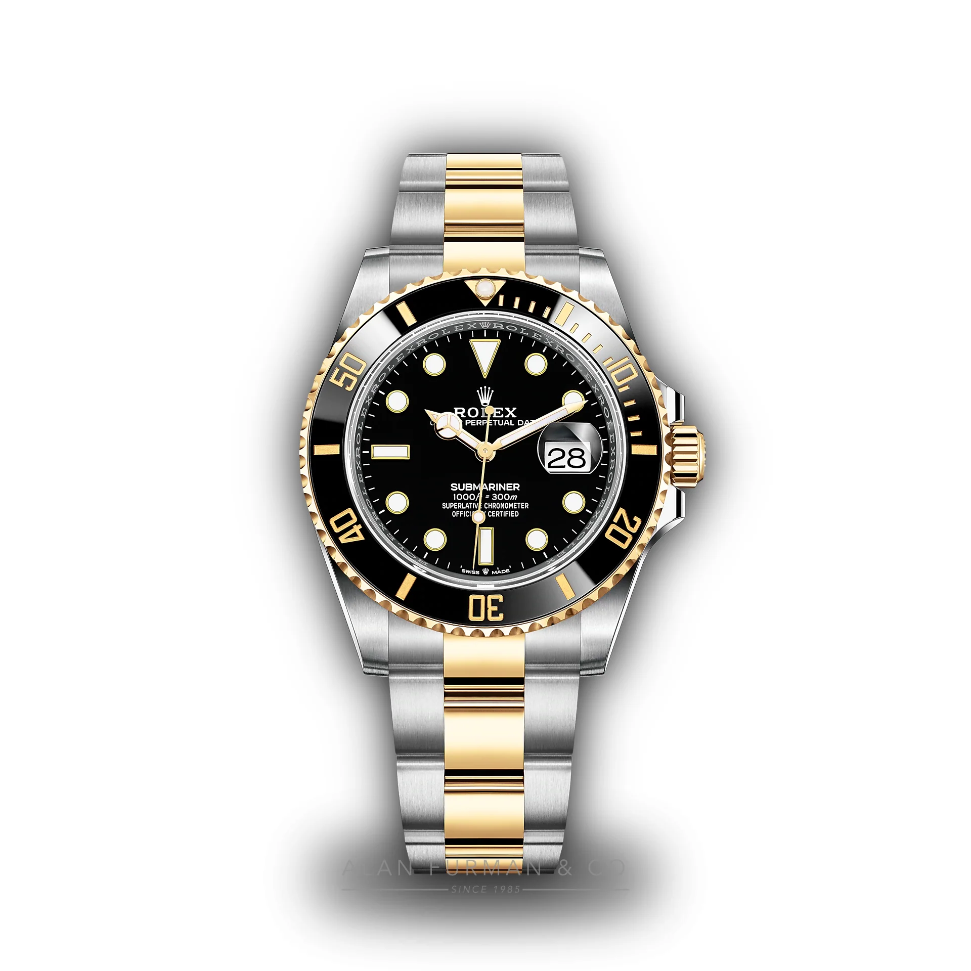 ROLEX - SUBMARINER BLACK AND GOLD