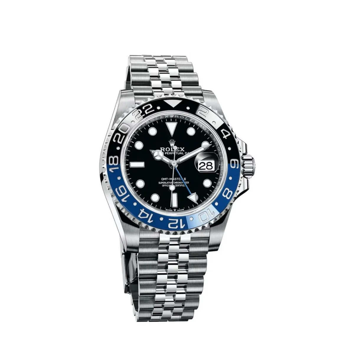 ROLEX - GMT-Master II "BATMAN" 126710BLNR Jubilée Pour Homme