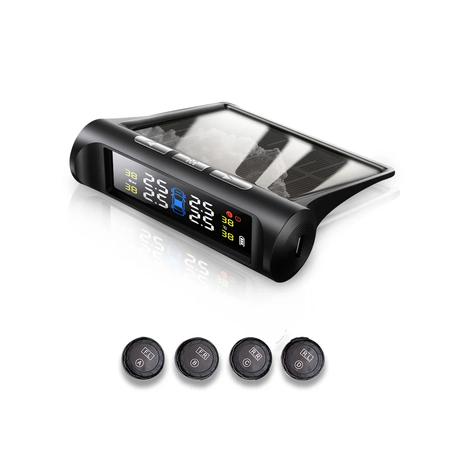 Système de Surveillance de Pression des Pneus (TPMS) Sans Fil & Solaire