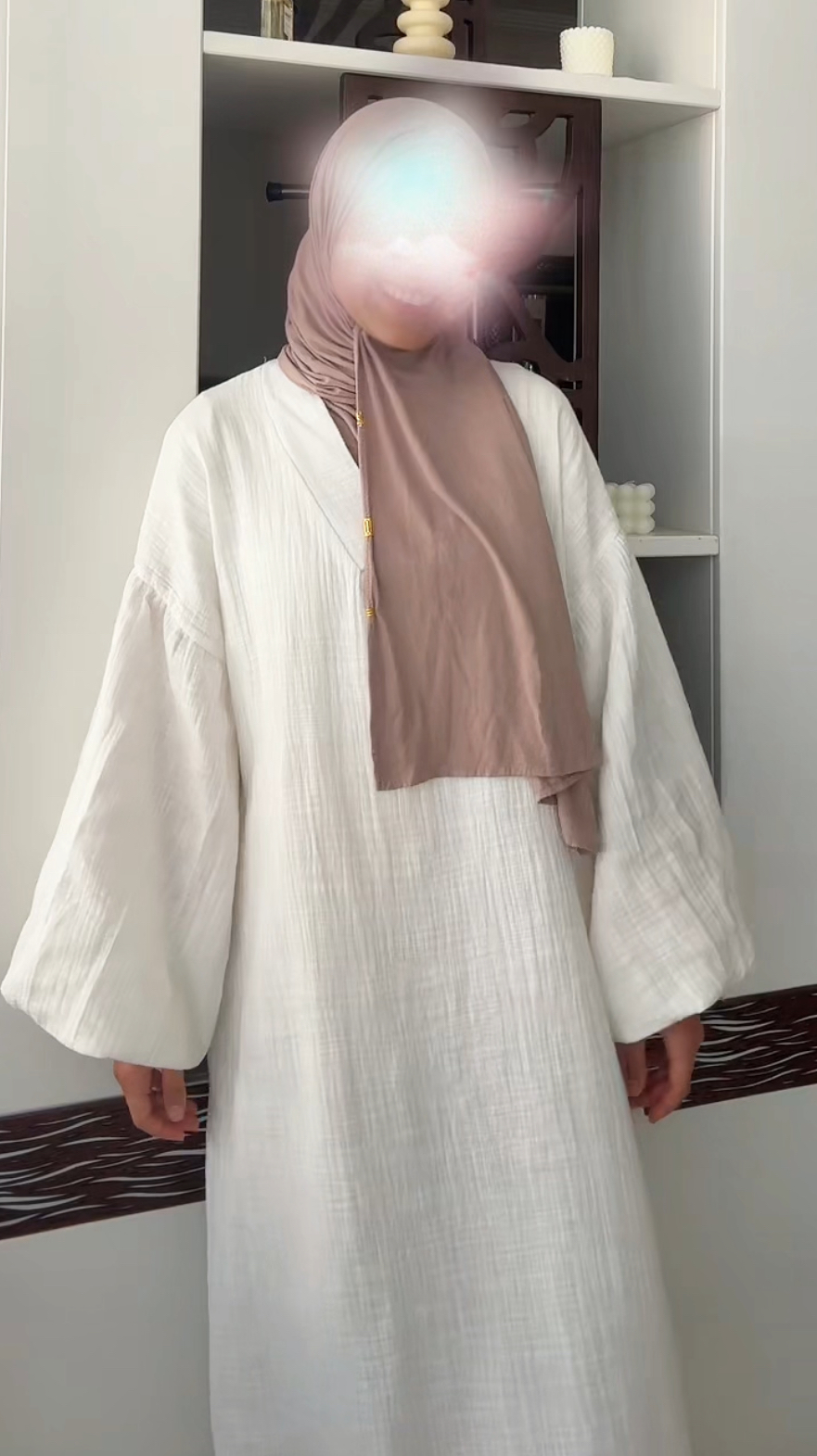 Linen White Dress
