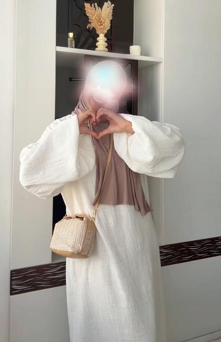 Linen White Dress