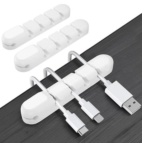 داعم كابلات من السيليكون - تخلّص من الفوضى بسرعة