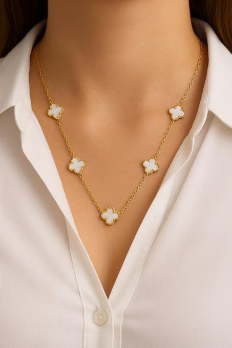 Collier Chic et Raffiné en Acier Inoxydable