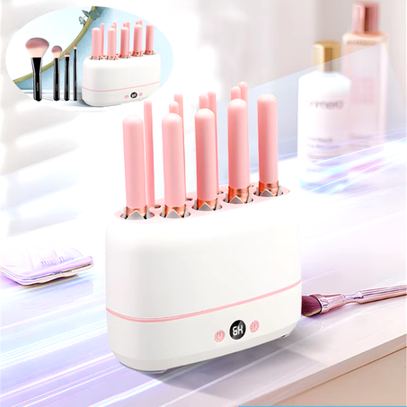 جهاز تجفيف و تنظيف فرش المكياج التريند