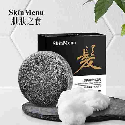 الصابون الأسود للعناية بالشعر والقشرة  -الشيخ مول