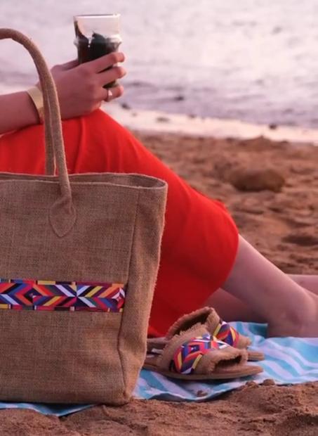 Pack ( robe + sac + sandal )