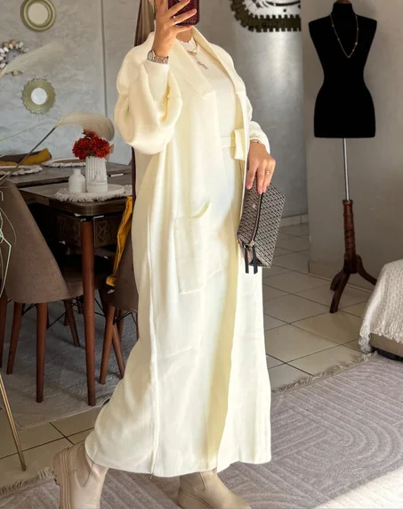 Robe+cumono+seinture