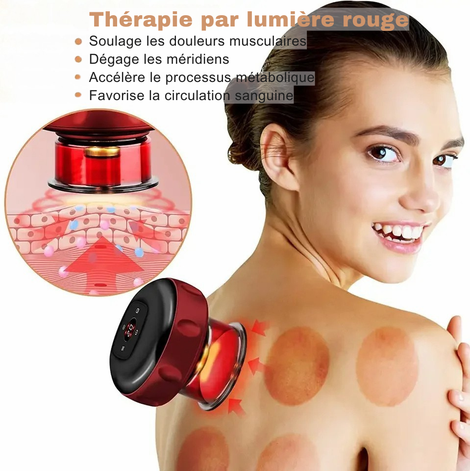 Masseur intelligent rechargeable (Thérapie par ventouses)