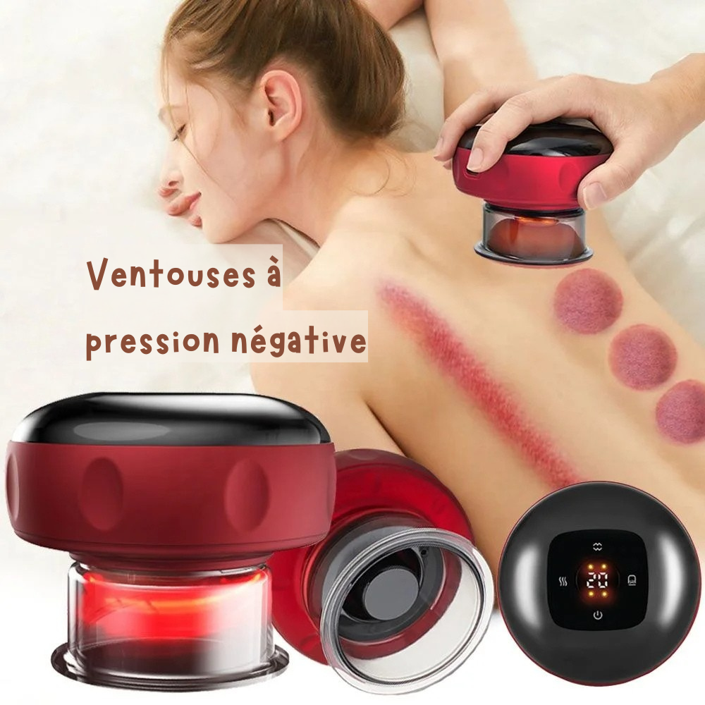 Masseur intelligent rechargeable (Thérapie par ventouses)