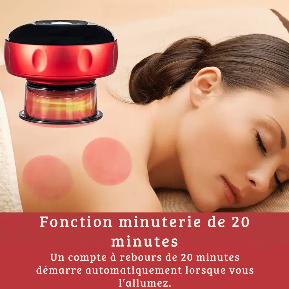 Masseur intelligent rechargeable (Thérapie par ventouses)