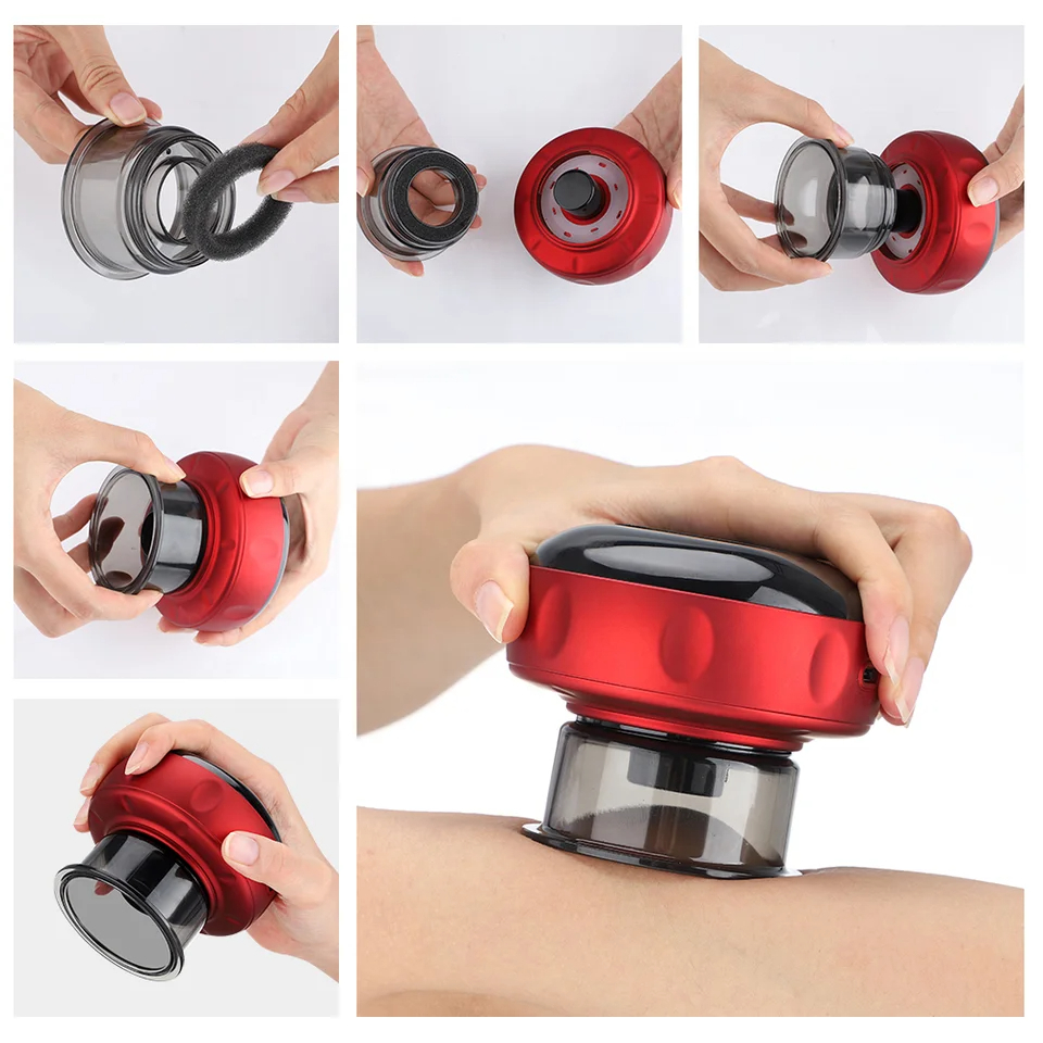 Masseur intelligent rechargeable (Thérapie par ventouses)