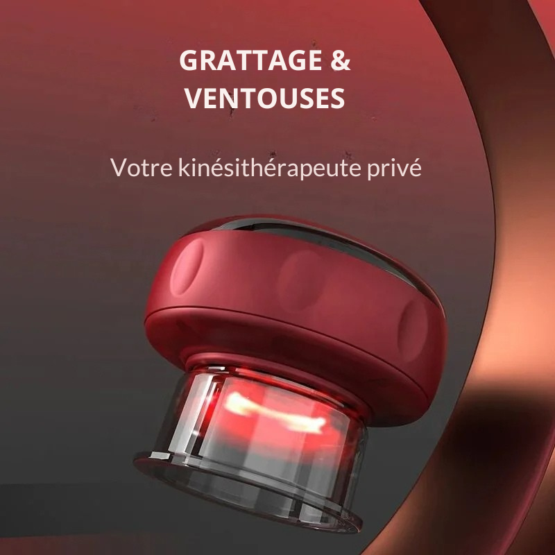 Masseur intelligent rechargeable (Thérapie par ventouses)