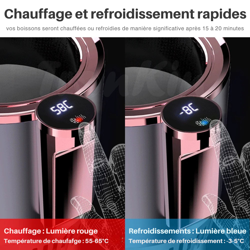 Gobelet intelligent 2-en-1   (Livraison gratuite)