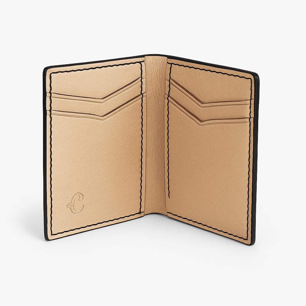 Portefeuille Premium en Cuir Véritable – Slim & Compact