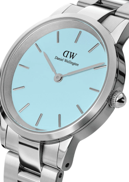 Daniel Wellington ICONIC LINK MINT PASTEL - Montre 30% de réduction