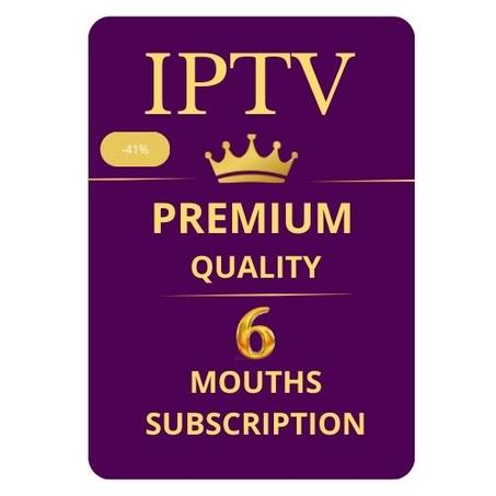 الاشتراك  6  شهر  IP TV- 4K- 2025