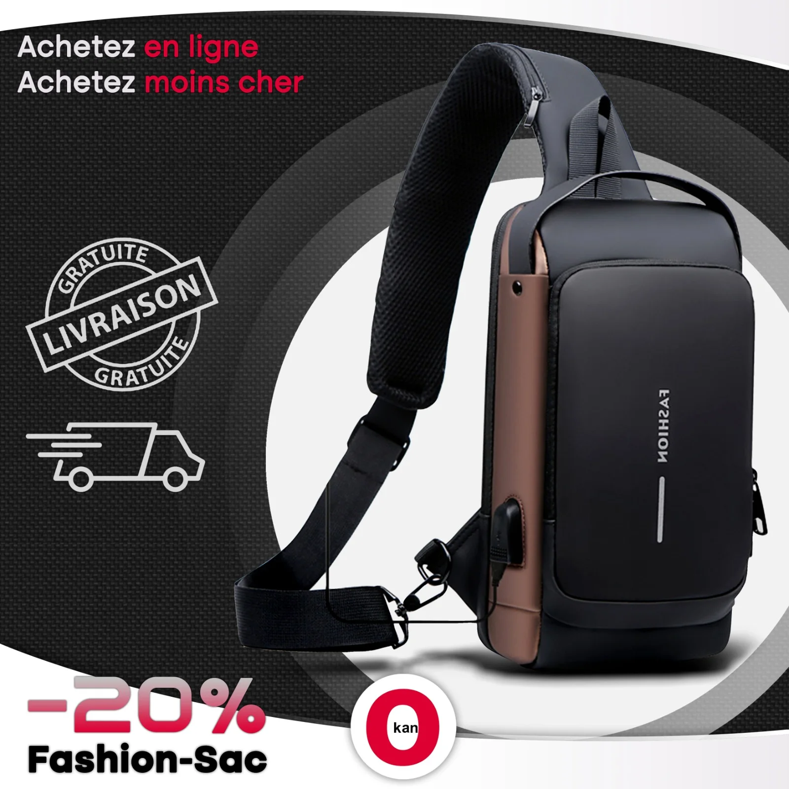 Michael Kors - Avril Petit Sac à Main à Bandoulière En Cuir Grainé Avec