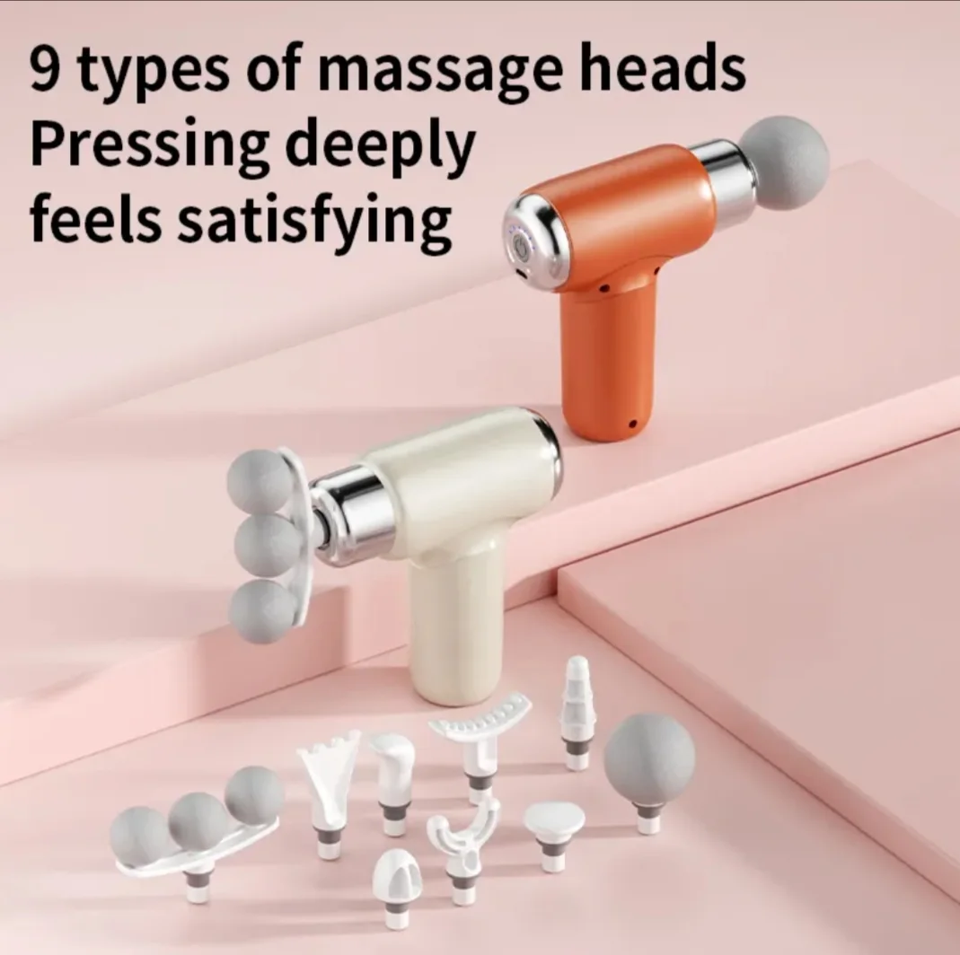 Pistolet de Massage Électrique Portable – Usage Multi-Scénarios