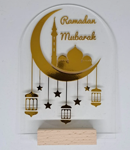 plexiglas décoration ramadan