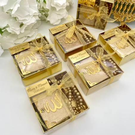 Ensemble cadeau Mini Coran Tasbih cadeaux mariage