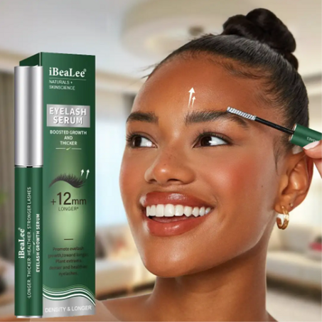 .سيروم نمو الرموش ، أكثر كثافة وقوة وامتلاءً وطولاً