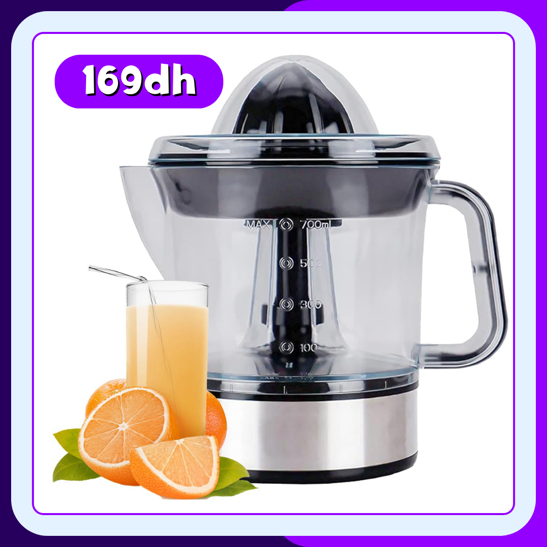 عصارة كهربائية للبرتقال – استمتع بعصير طازج بكل سهولة! 🍊