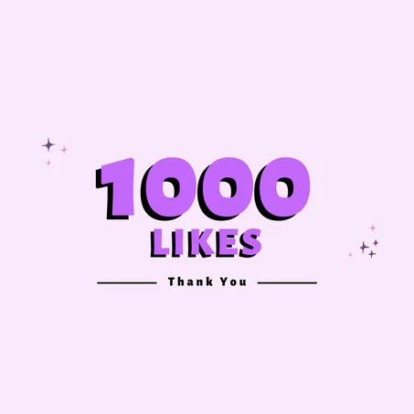 1000 Likes
