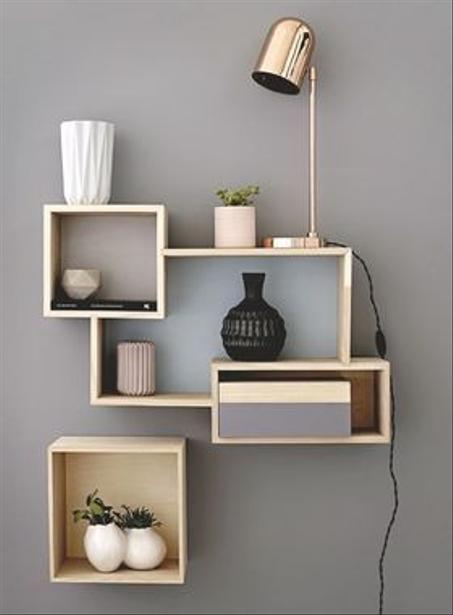 les étagères ,أرفف الحائط