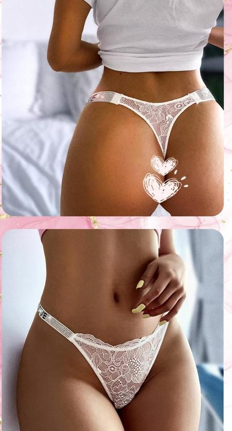 💋 ملابس النوم المثيرة باك مكون من 4 سترينغ من نوع ممتاز غير 199 درهم فقط تألقي بثقة وجاذبية!💋