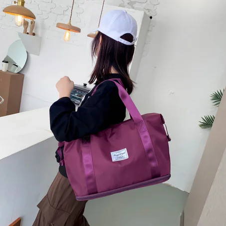 حقيبة سفر ذات سعة كبيرة وقابلة للطي ومقاومة للماء (الجودة الأولى)