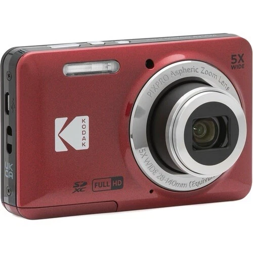 Kodak PIXPRO FZ55 16MP Compact Digital Camera - Red