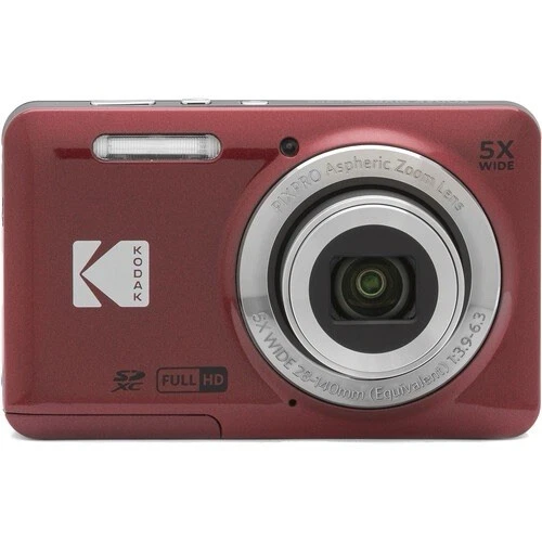 Kodak PIXPRO FZ55 16MP Compact Digital Camera - Red