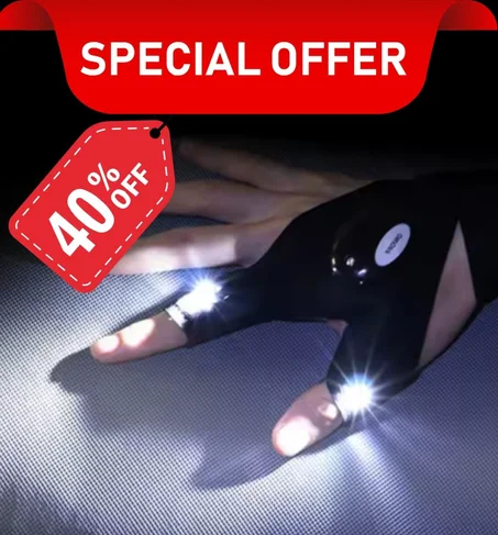 Gants à Lumière Intégrée.