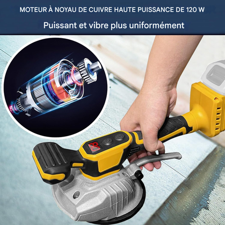 Machine de nivellement des vibrations pour carrelage compatible