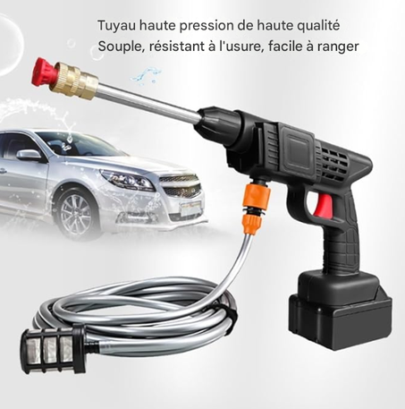 PISTOLET HAUTE PRESSION SANS FIL  💦💧