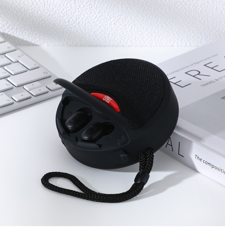 Mini haut-parleur sans fil Bluetooth TG808 avec écouteurs TWS