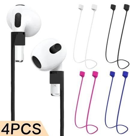 Pack (4) Cordon Anti-perte Ecouteurs