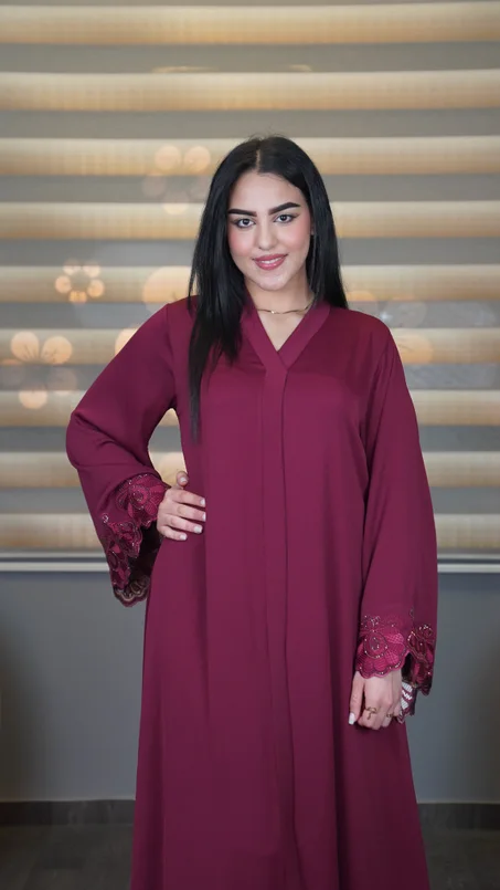 عباية استراس زوم❤️‍🔥