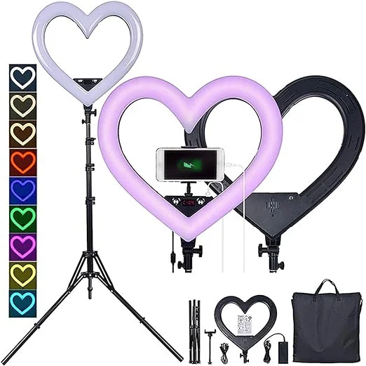 RING LIGHT LED  JM33  FORME COEUR