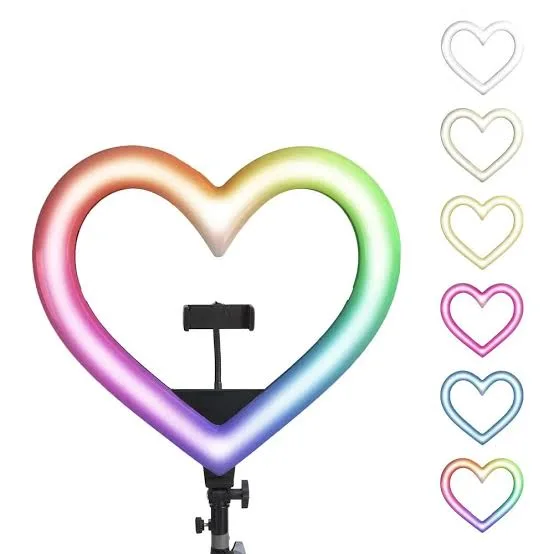 RING LIGHT LED  JM33  FORME COEUR