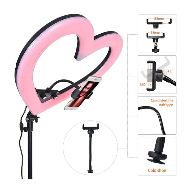 RING LIGHT LED  JM33  FORME COEUR